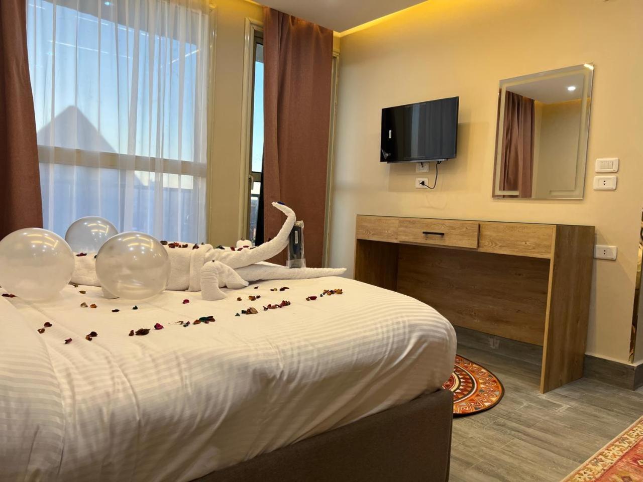 Pyramids Hotel Kafret el-Gabal المظهر الخارجي الصورة