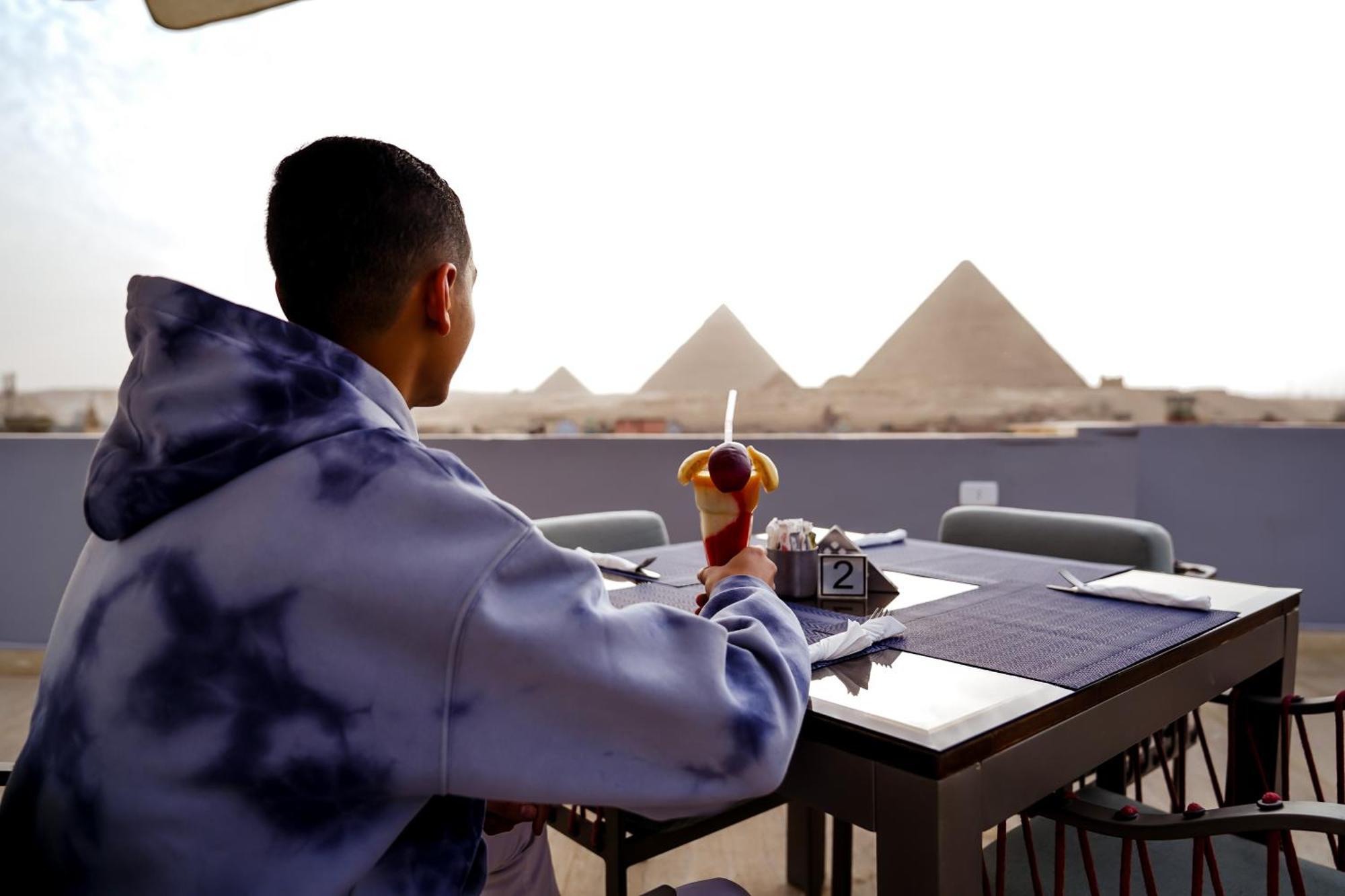 Pyramids Hotel Kafret el-Gabal المظهر الخارجي الصورة
